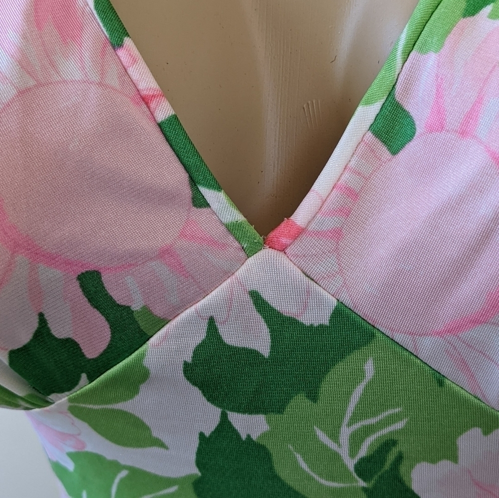 Vintage 70s Daisy Empire Waist Long Nightgown - Picture 12 of 15